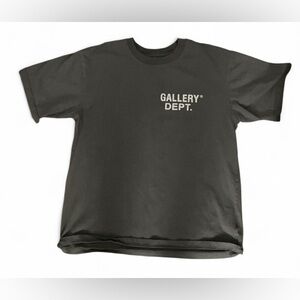 Gallery Dept. Hollywood, CA. Gray Short Sleeve Cotton Tee Size Small